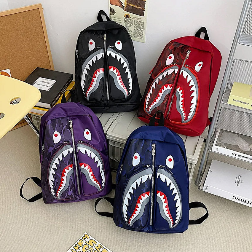 新品A BATHING APE バックパック　shark Bape Shark Backpack – Flippeez