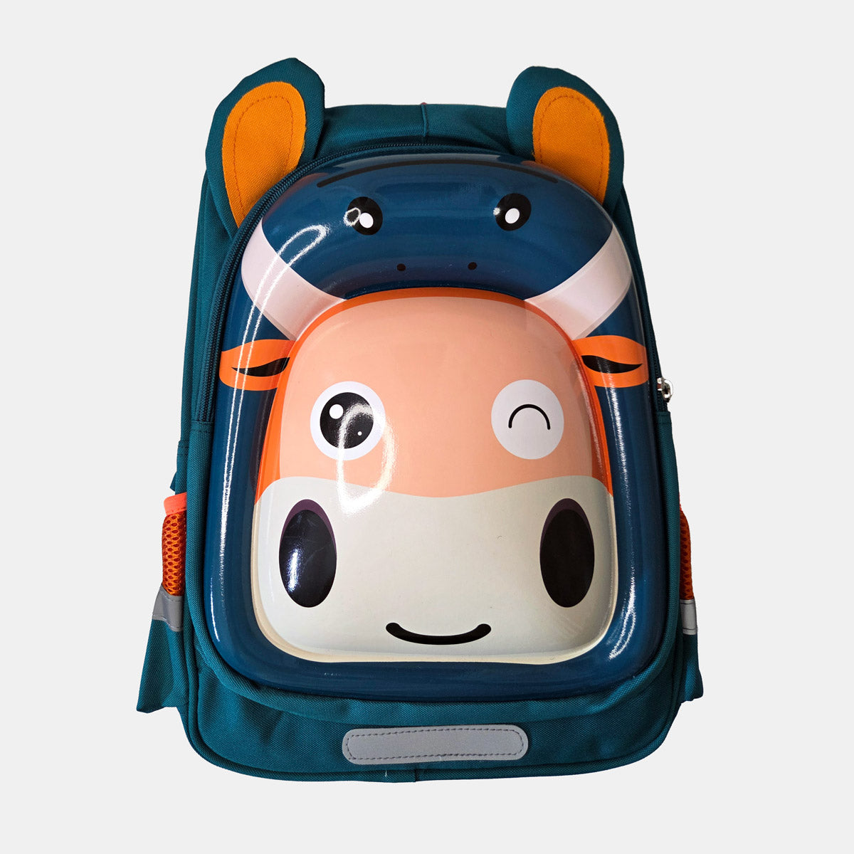 3D Cartoon Green Backpack
