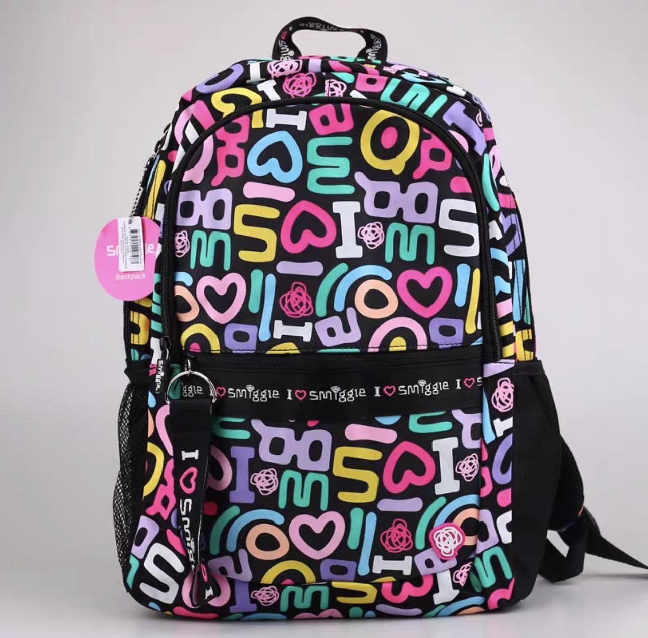 Smiggle Letter Design Backback