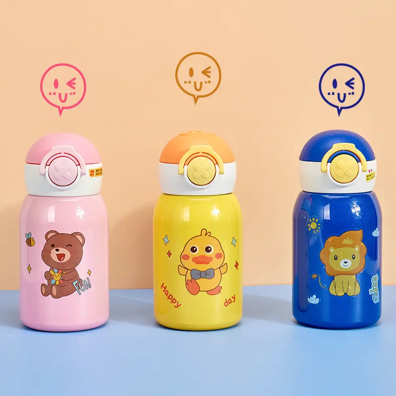 Stainless Steel Bottle with Cute Cover