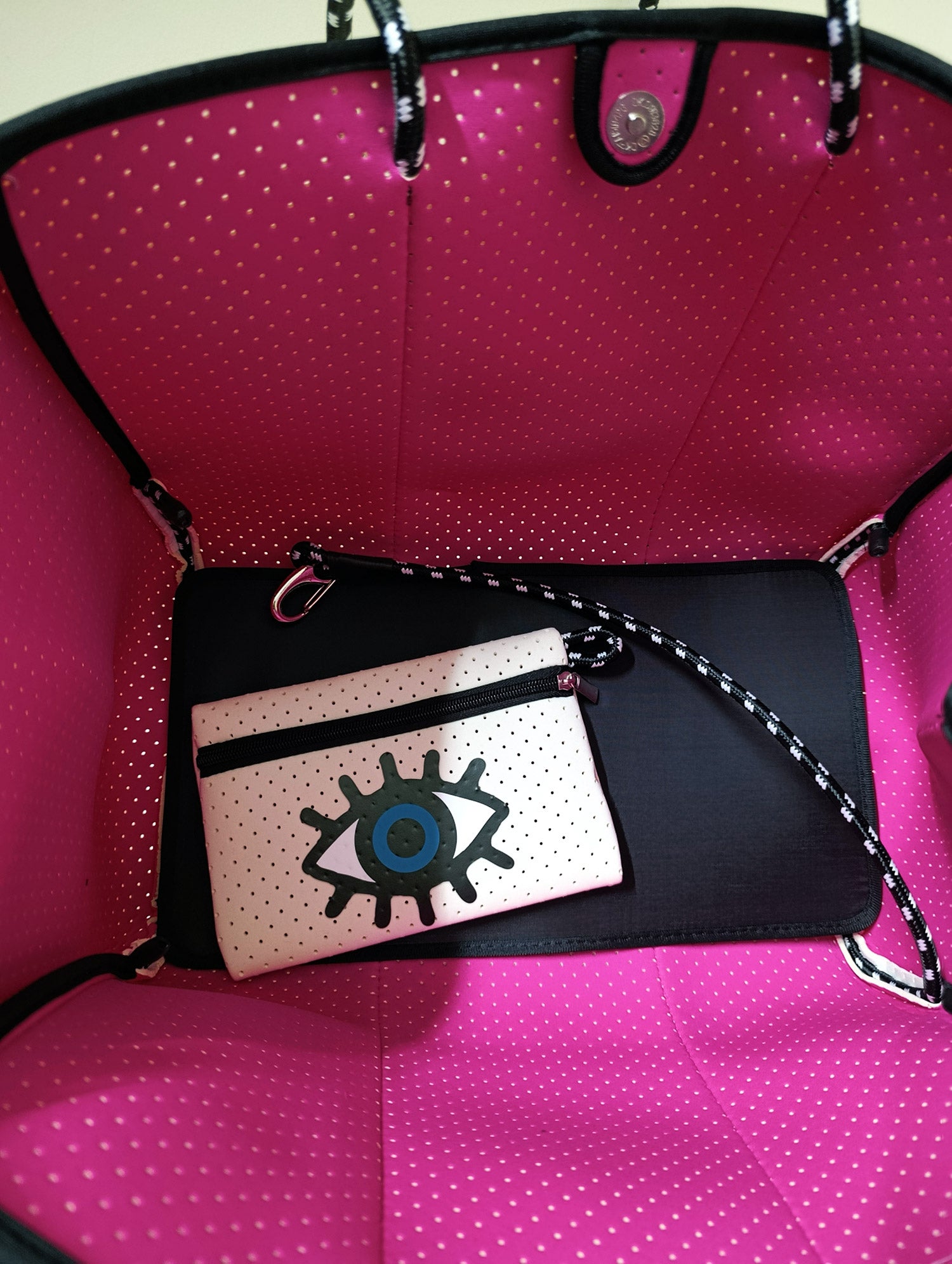 Neoprene Beach Bag - Blue Eye