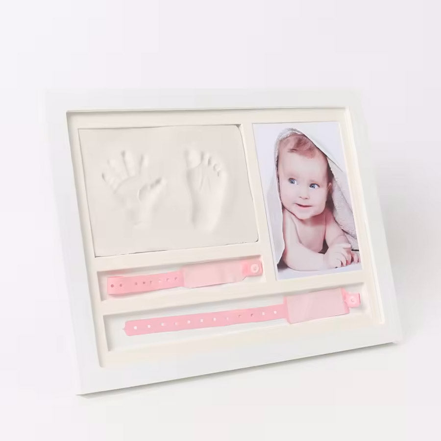Hand and Footprint Clay Photo Frame Kit