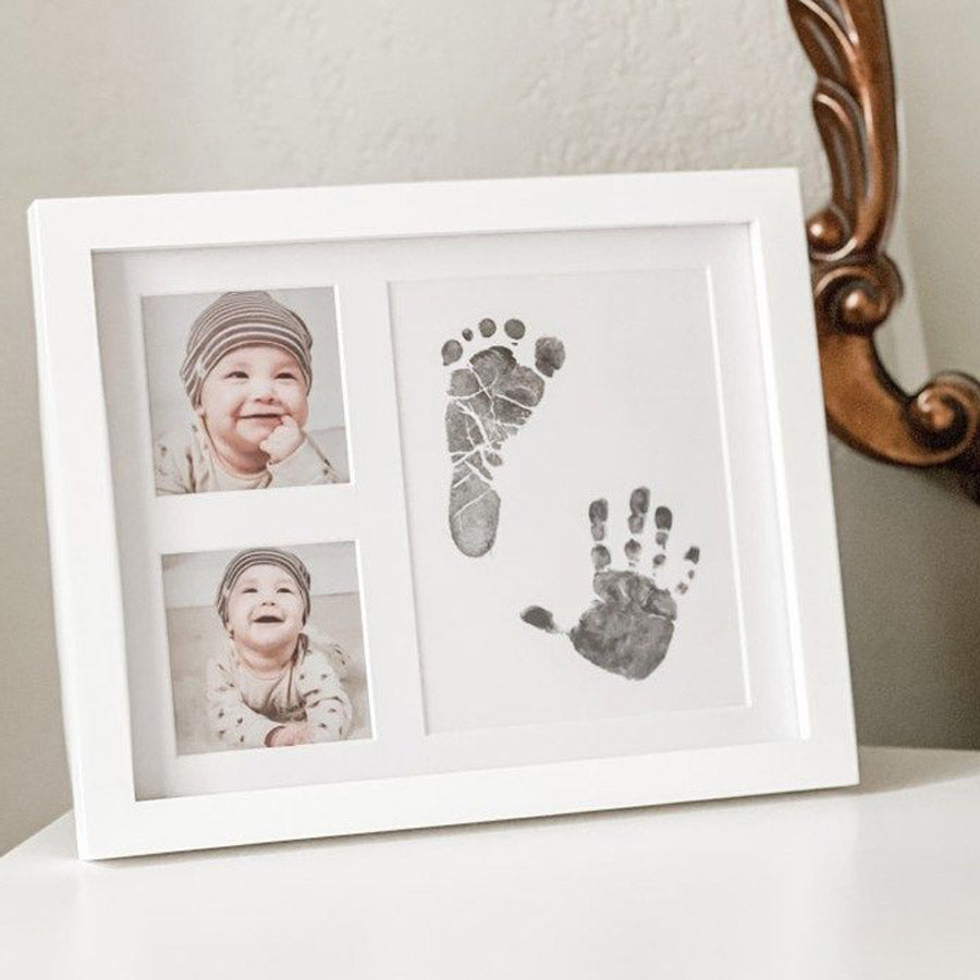 Baby Hand and Footprint Photo Frame Kit