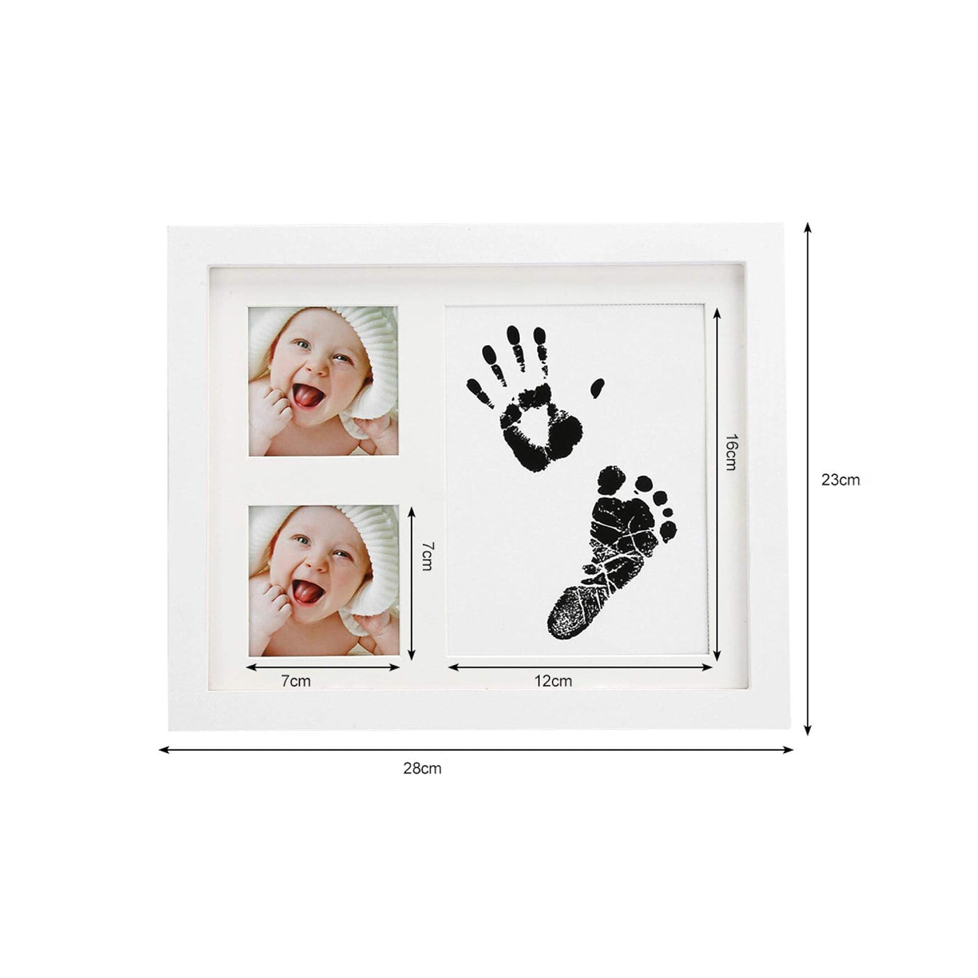 Baby Hand and Footprint Photo Frame Kit