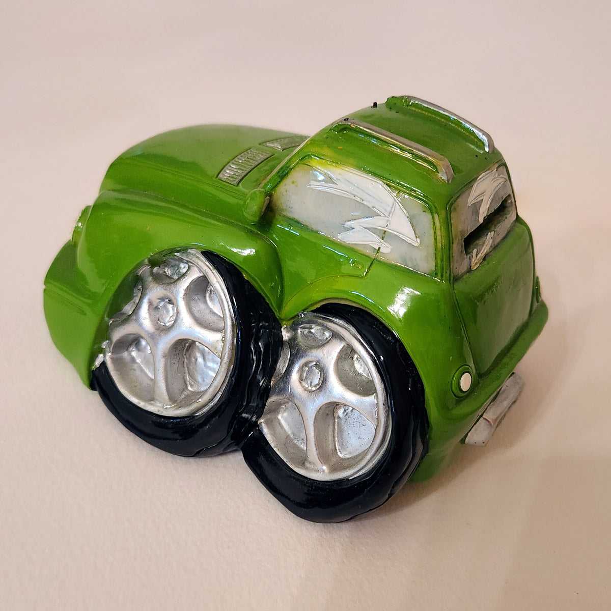 Green Car Piggy Bank