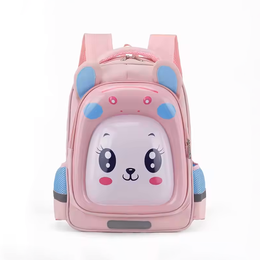 3D Cartoon Pink Backpack