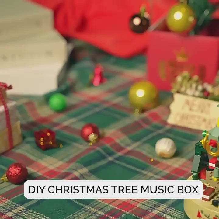 Load video: DIY Christmas Tree with Music Box