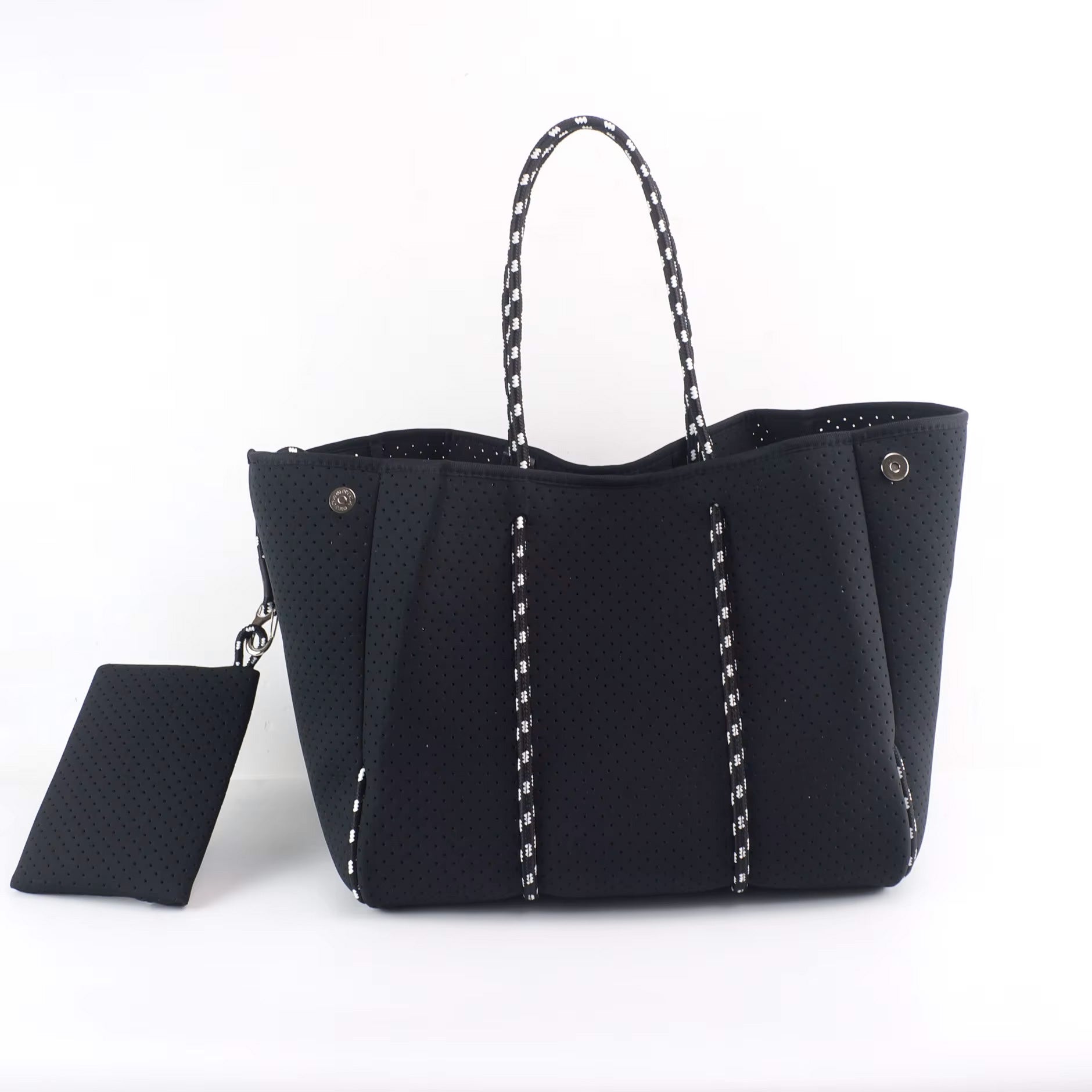Neoprene Beach Bag - Black