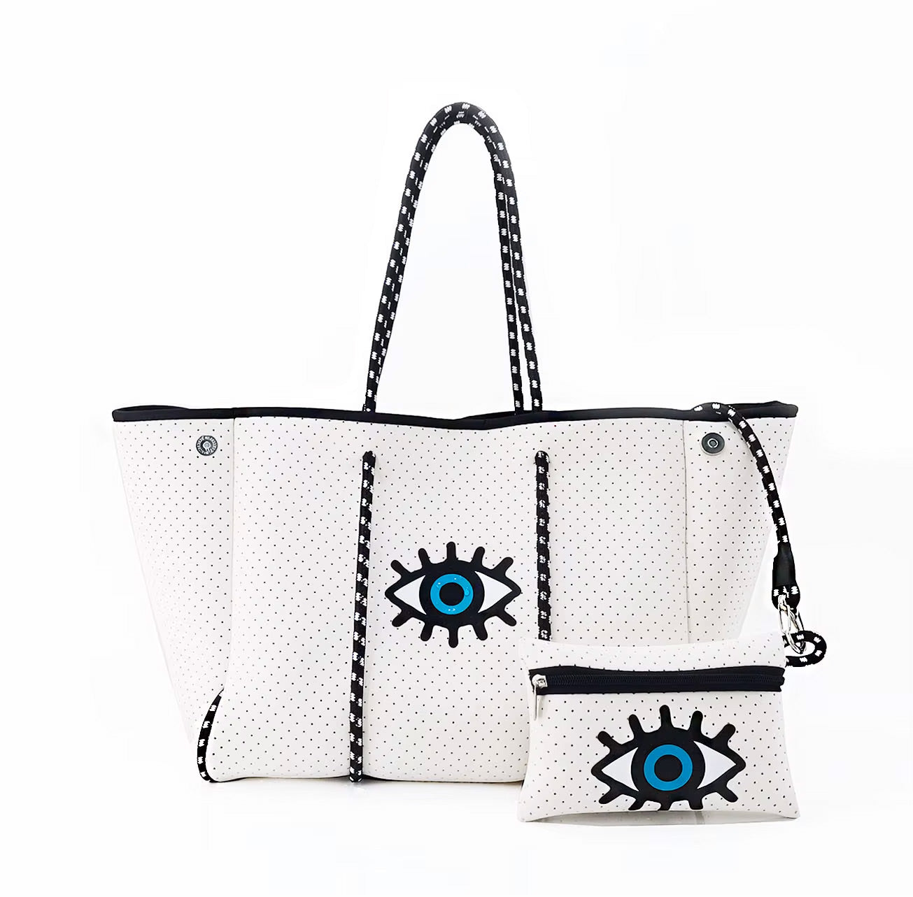Neoprene Beach Bag - Blue Eye